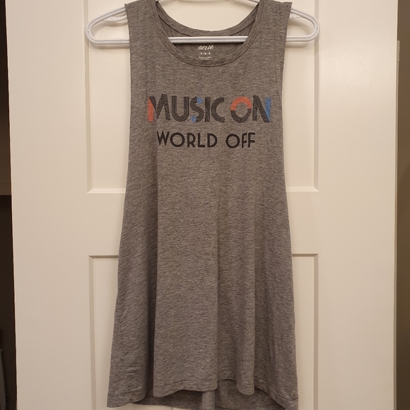 Aerie twisted tank raw edge - Picture 2 of 10